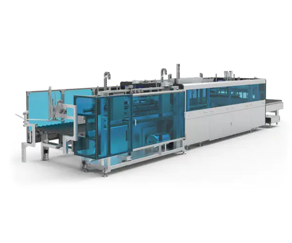 Máquina de fechamento automático de caixa